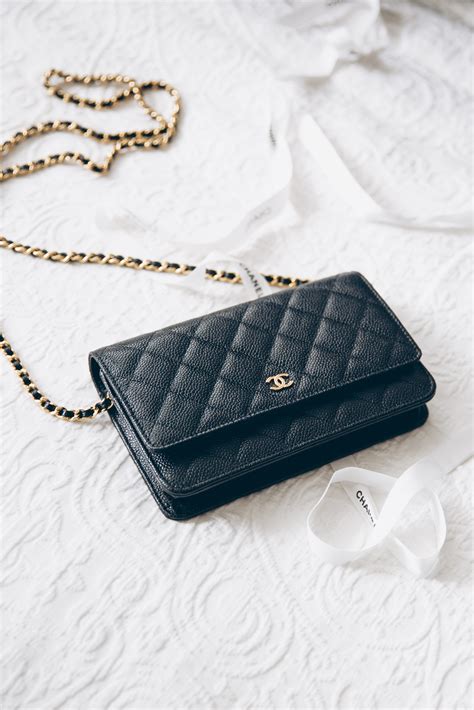 chanel woc gold size|chanel wallet on chain.